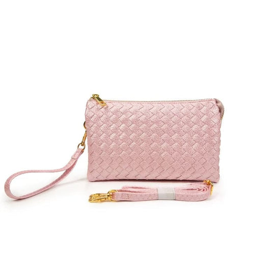 Kathy Woven 3 Compartment Handbag