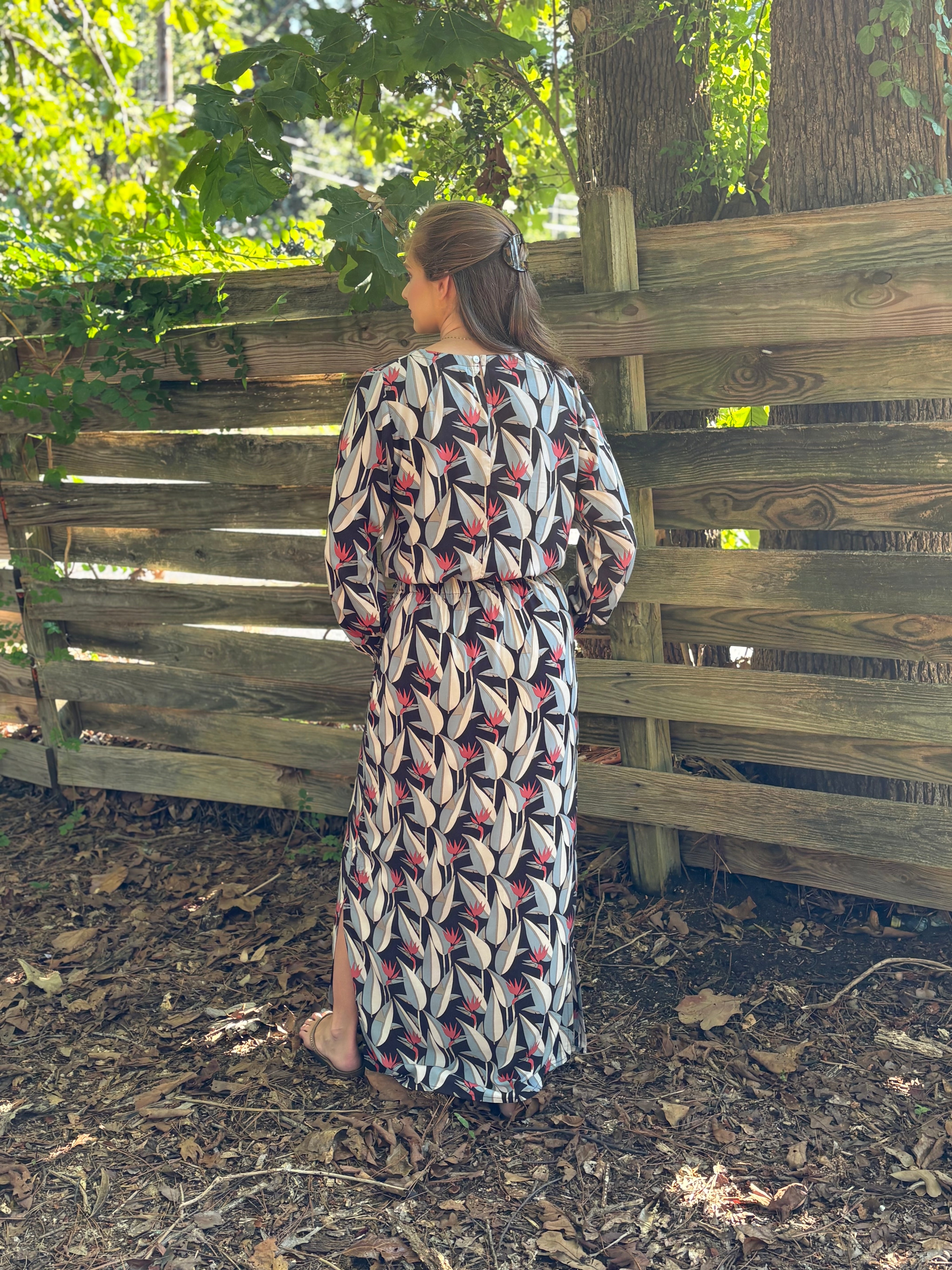Bird of Paradise Ikat Top