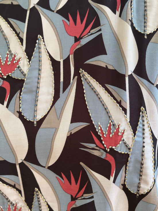 Bird of Paradise Ikat Top