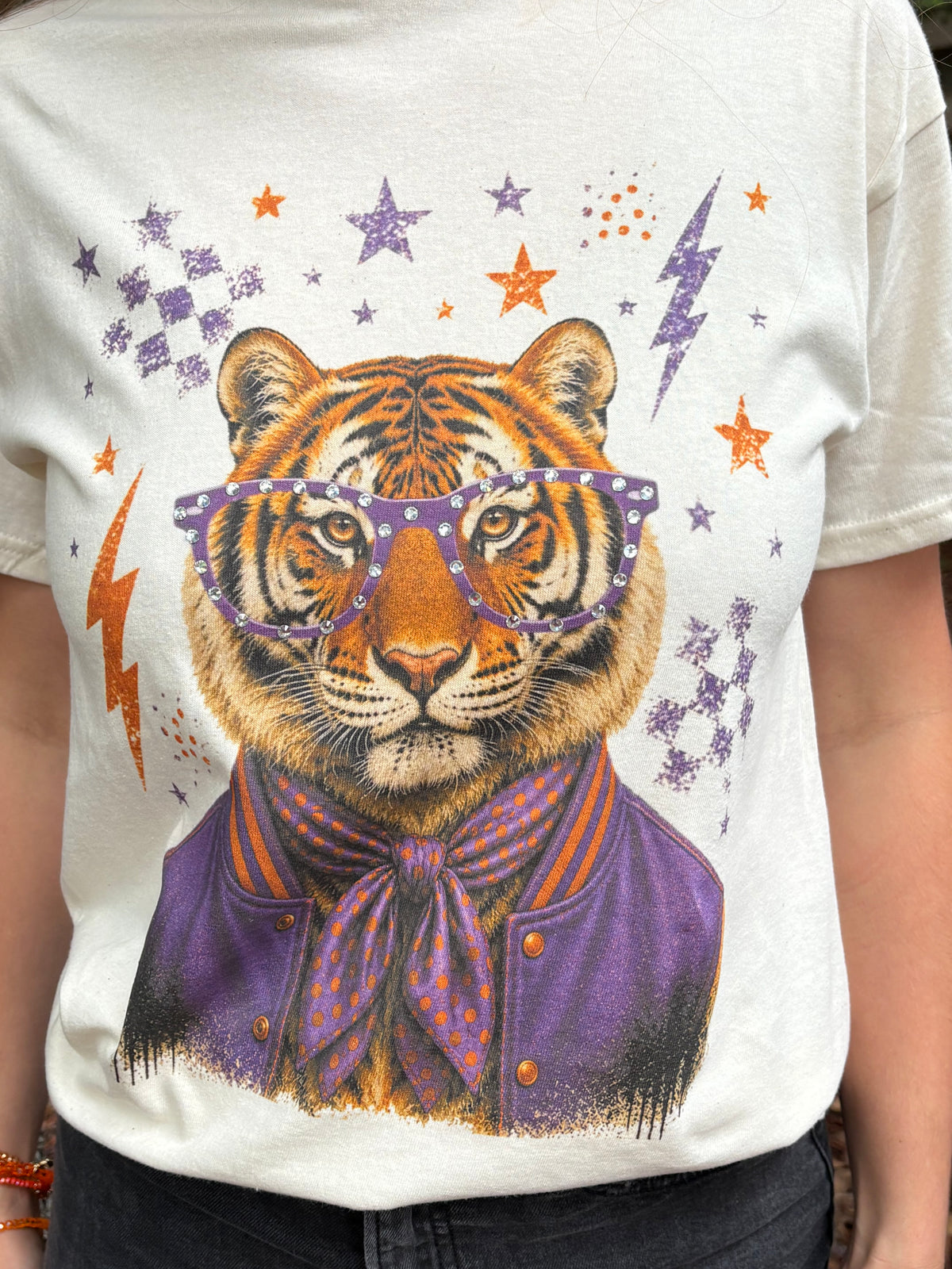 Game Day Rhinestone Animal Tee