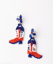 Load image into Gallery viewer, July4th Earrings *FINAL SALE*
