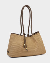 Load image into Gallery viewer, Nova Raffia Small Shoulder Tote
