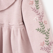 Load image into Gallery viewer, Embroidered Knit Dress &amp; Bloomer Set
