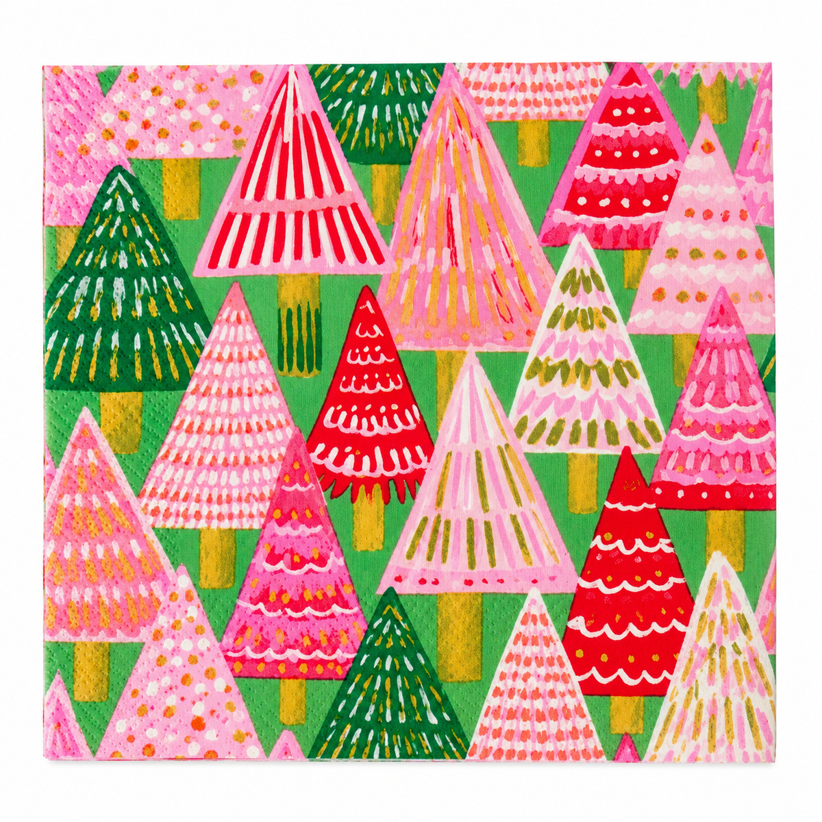 Christmas Mahjong Cocktail Napkins - 20ct