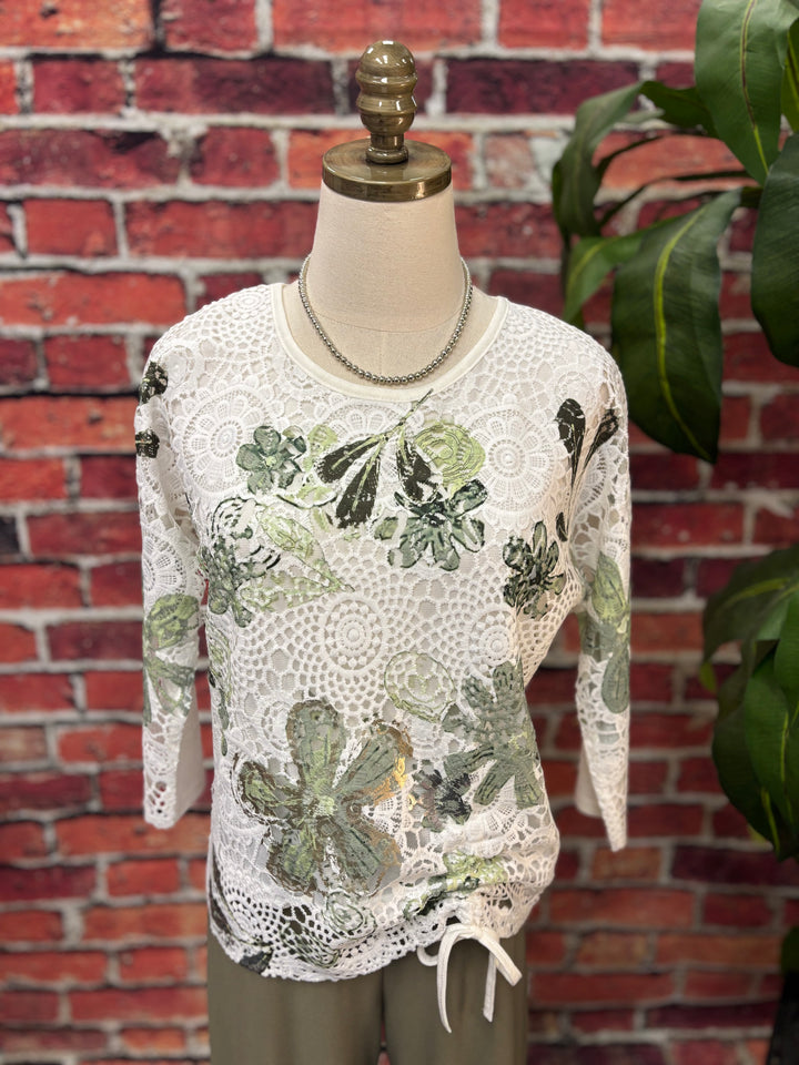Drawstring Ruched Top