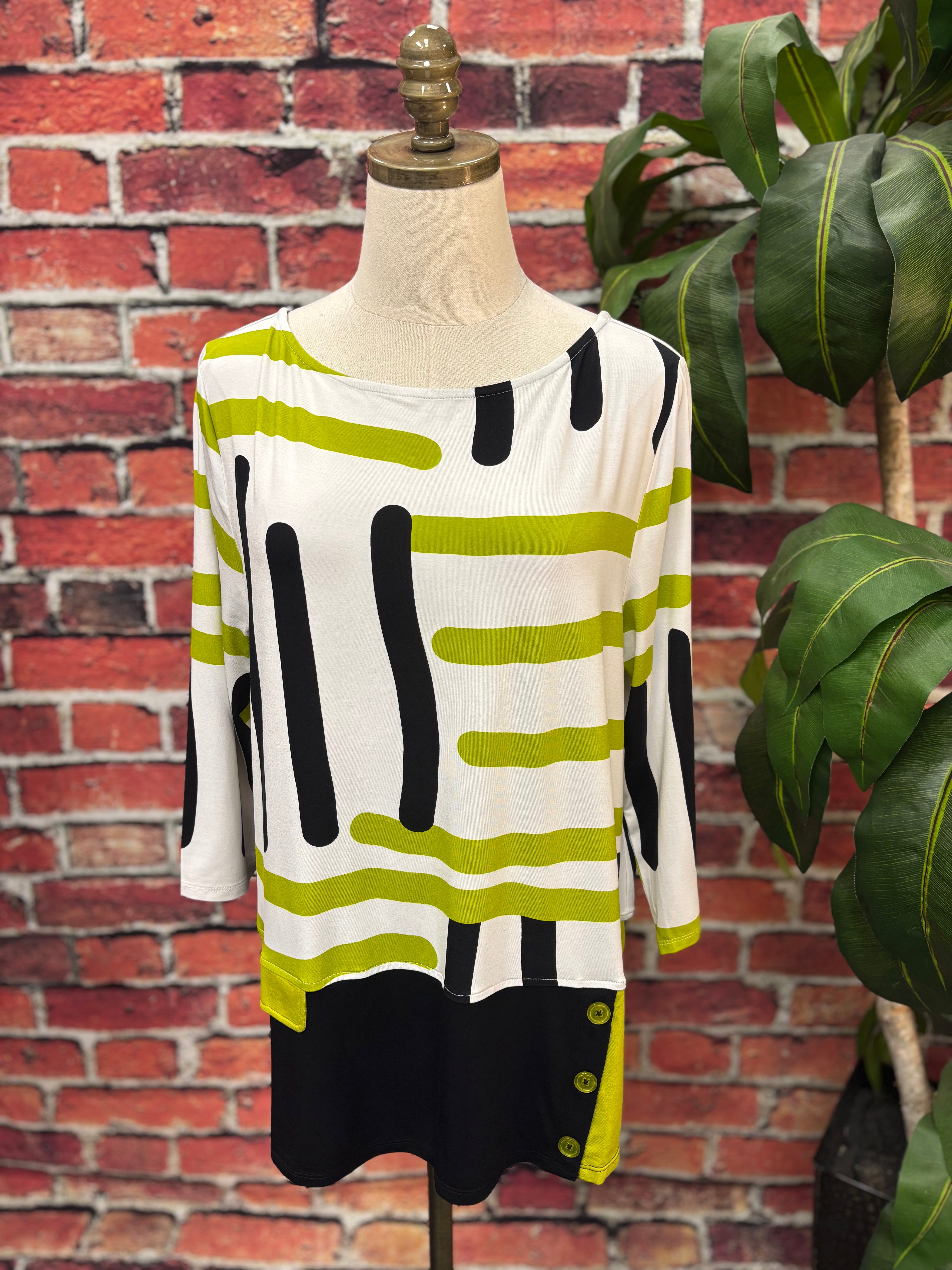 Modern Lines Bamboo Travel Top