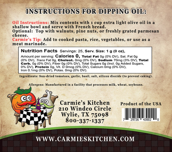 Herb Dipping Oil