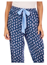Load image into Gallery viewer, Navy Floral Pajama Pants
