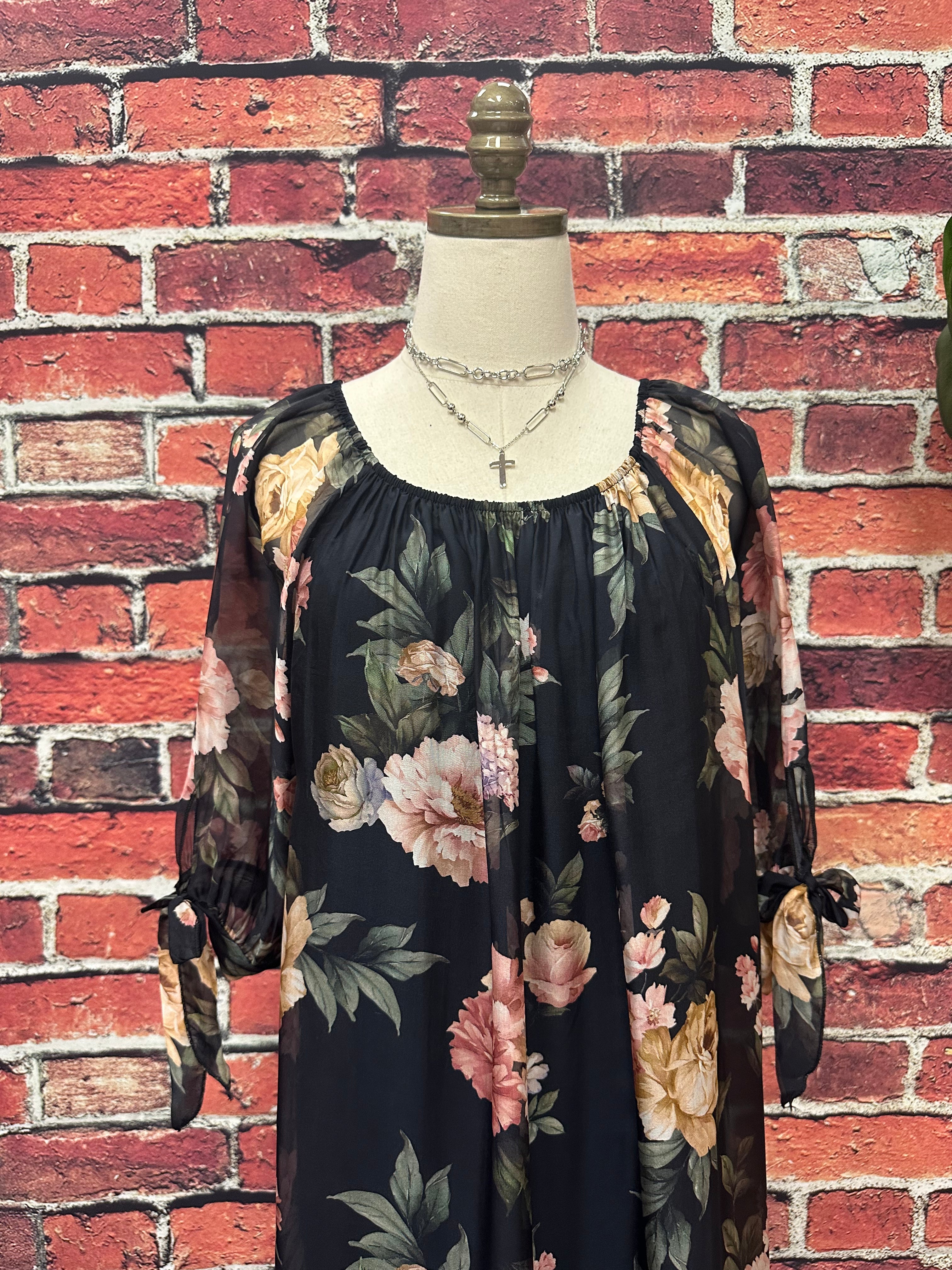 Just A Beautiful Girl Maxi Dress