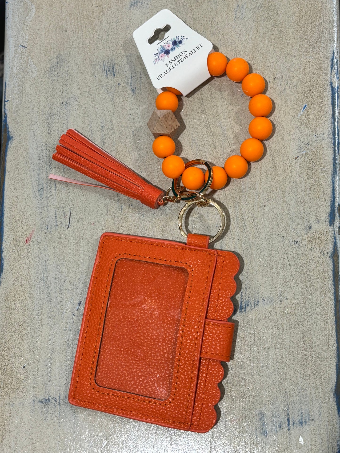 Silicone Keychain & Card Holder
