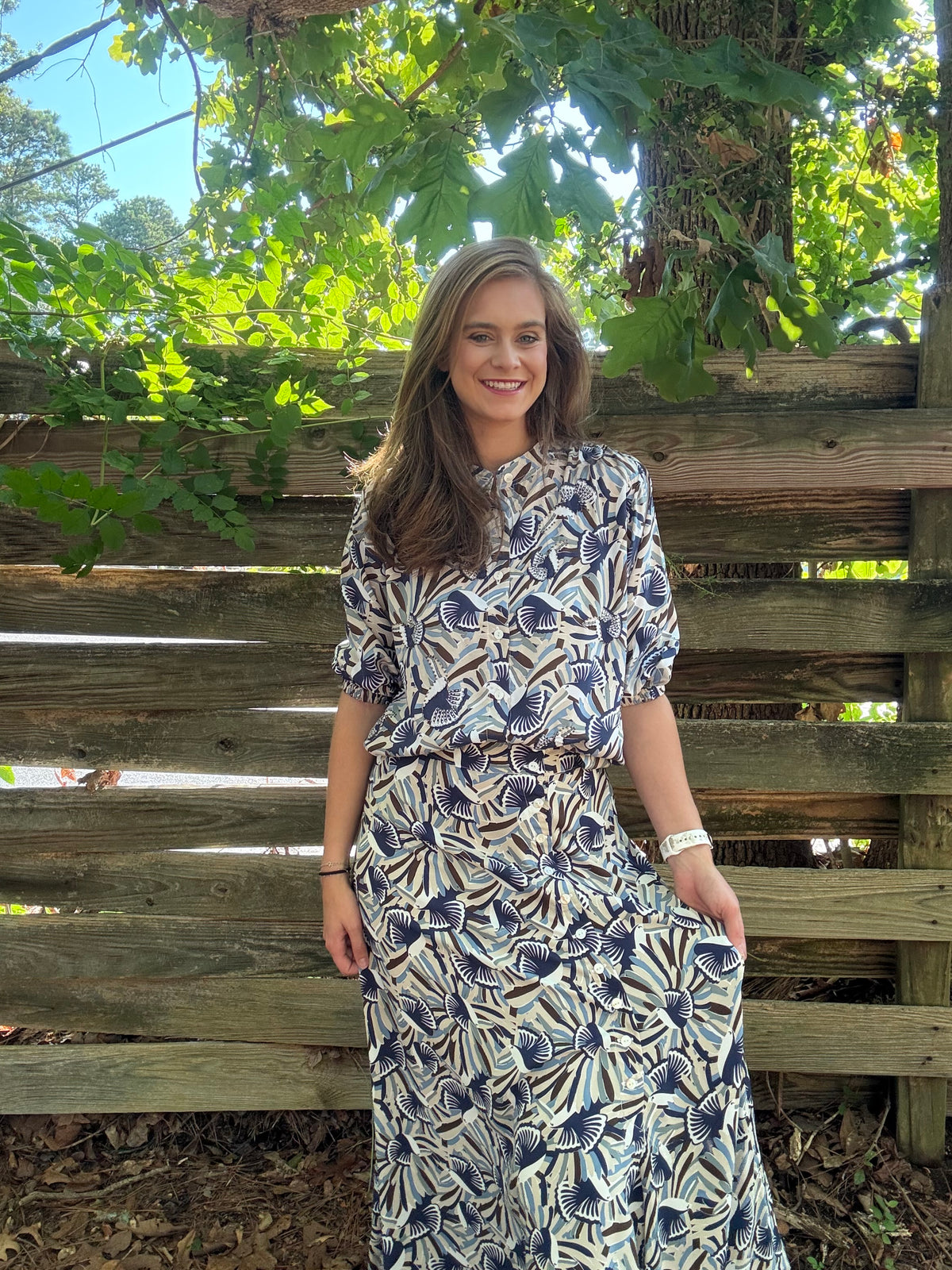 Pelican Sherry Long Skirt