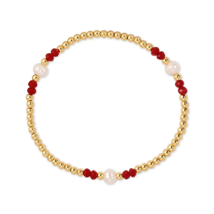 3 Solo Pearl Bead Bracelet