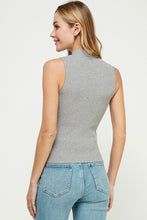 Load image into Gallery viewer, Flirty Phase Mock Sleeveless Top
