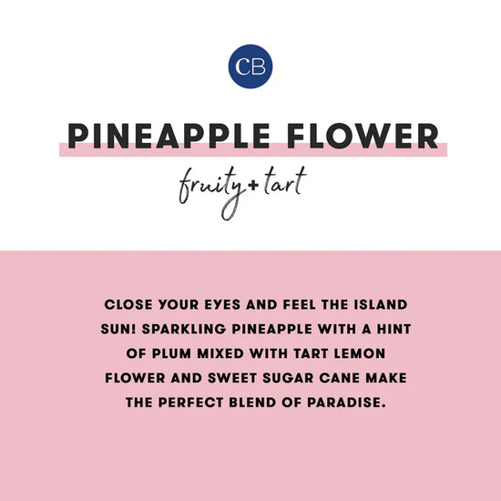 Capri Blue Pineapple Flower Mercury Iridescent Petite Reed Diffuser