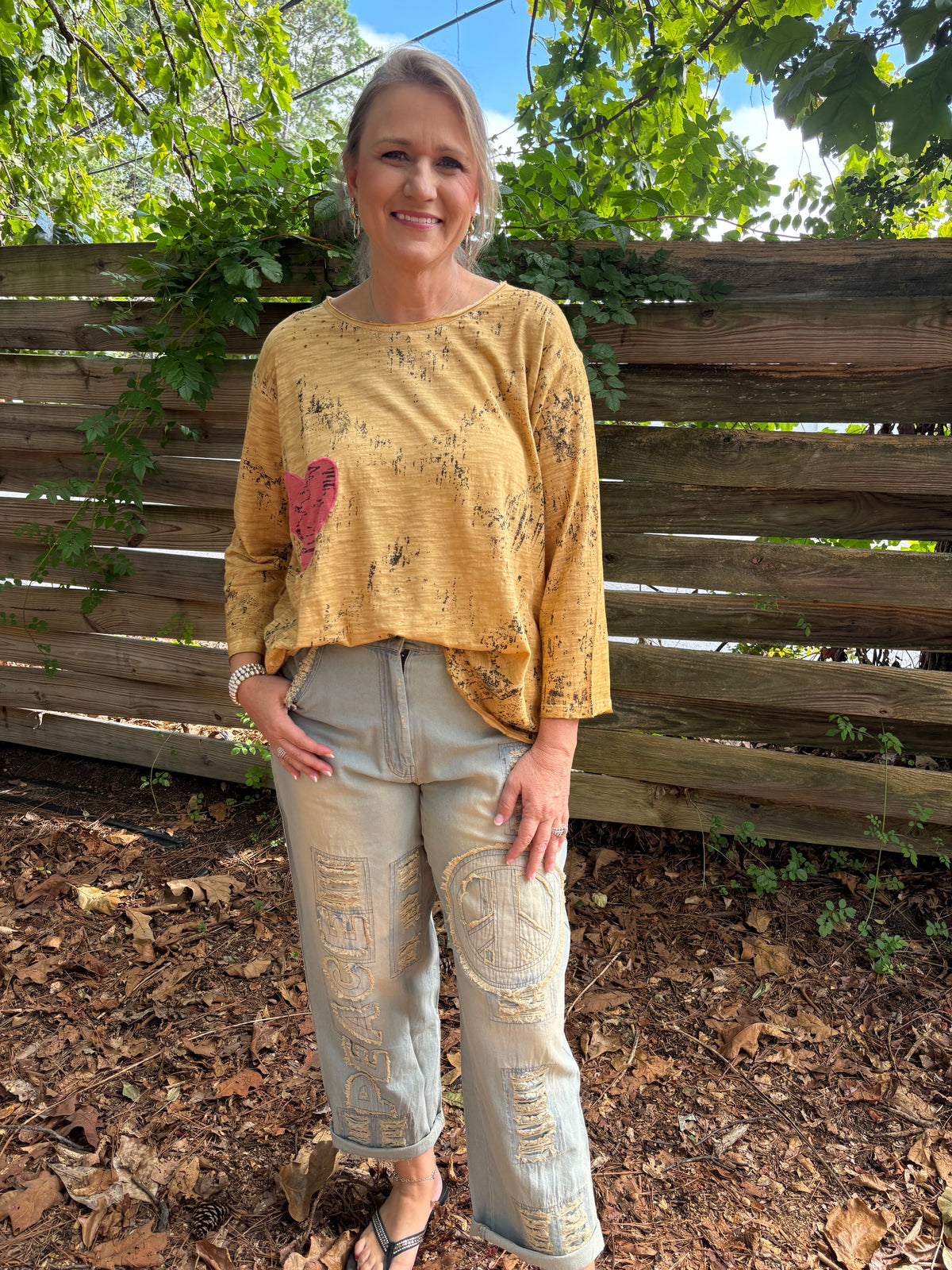 Love and Peace Top