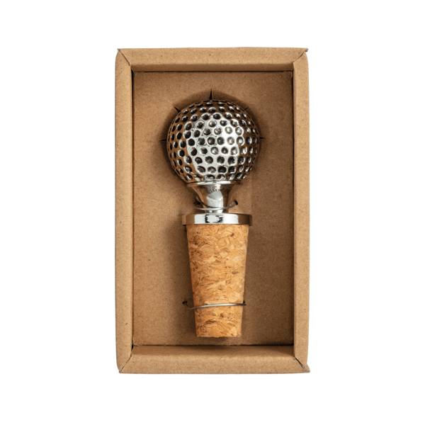 Golf Metal Bottle Stopper