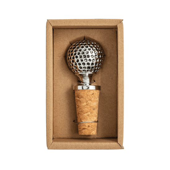 Golf Metal Bottle Stopper