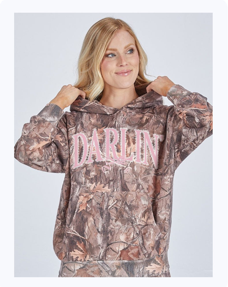 Darlin Camo Hoodie
