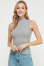 Load image into Gallery viewer, Flirty Phase Mock Sleeveless Top
