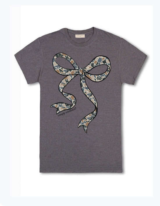 Camo Bow Tee Shirt
