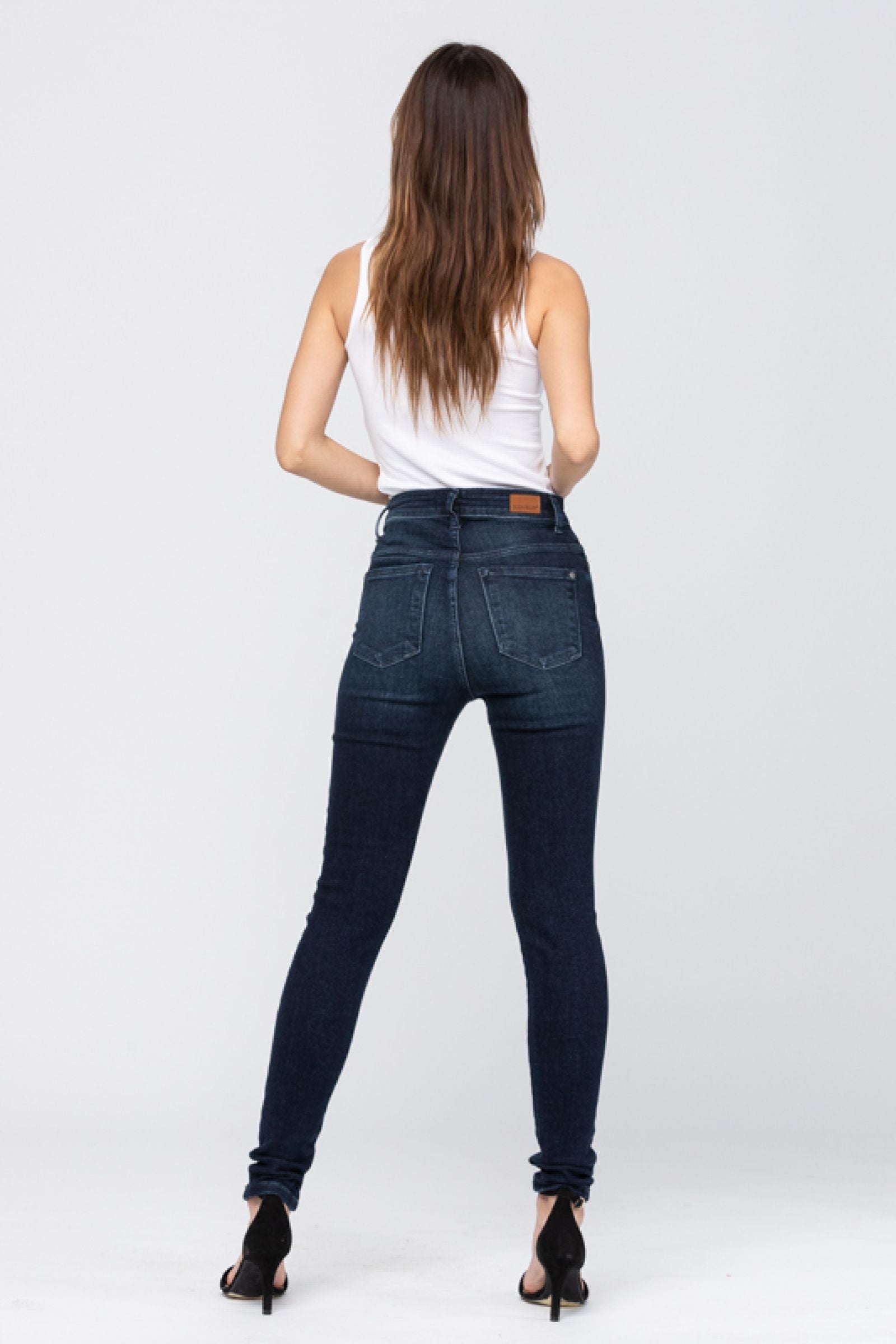 Judy Blue Hi Rise Super Dark Skinny Jean