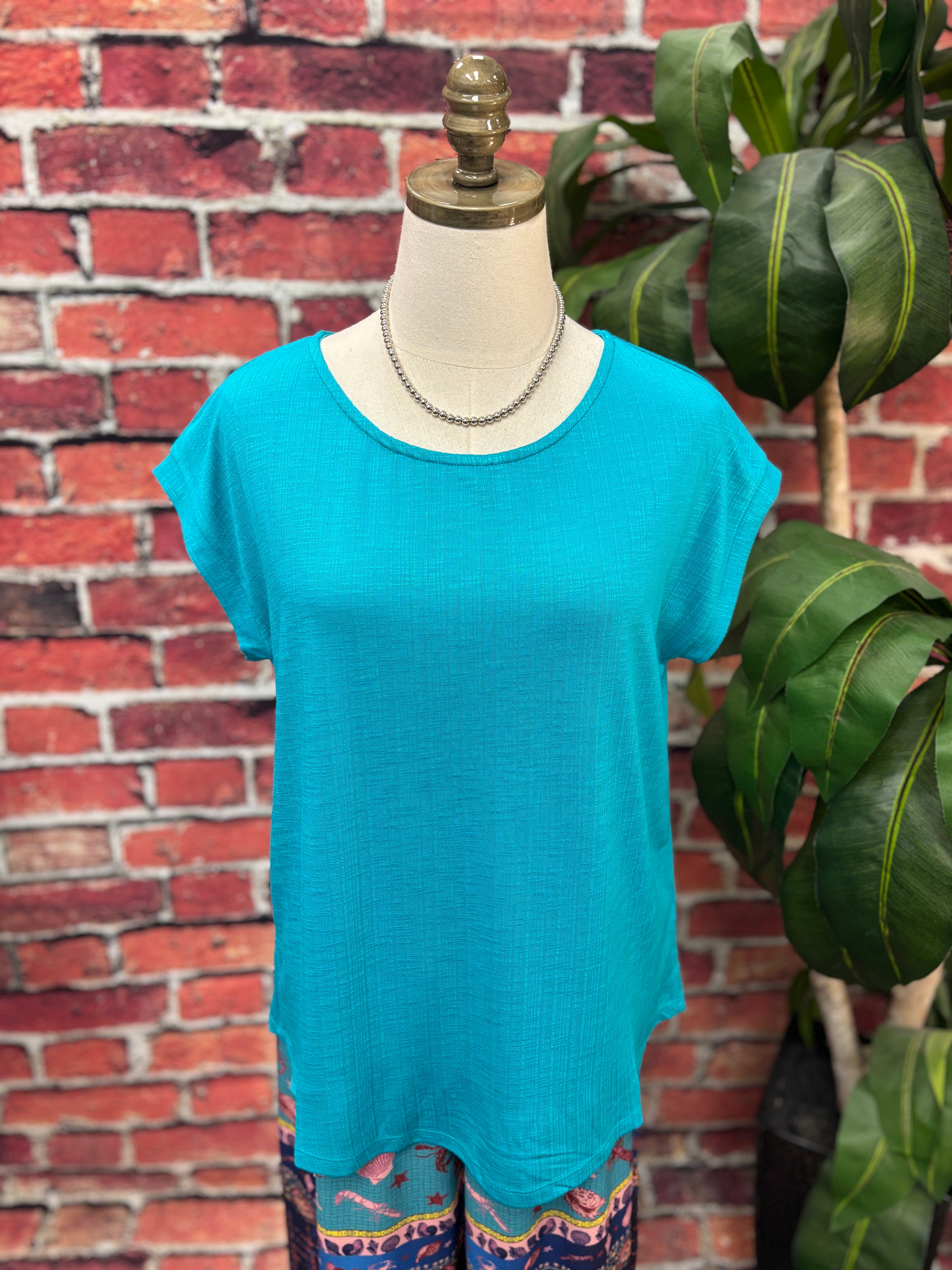 Easy Breezy Pintuck Tee