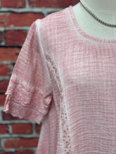 Load image into Gallery viewer, Blush Boho Breeze Slub Top
