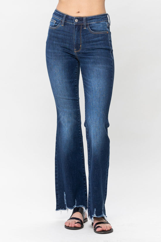 Judy Blue Mid-Rise Non Distressed Hem Bootcut *FINAL SALE*