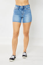 Load image into Gallery viewer, Just Blue High Waist Shorts *FINAL SALE*
