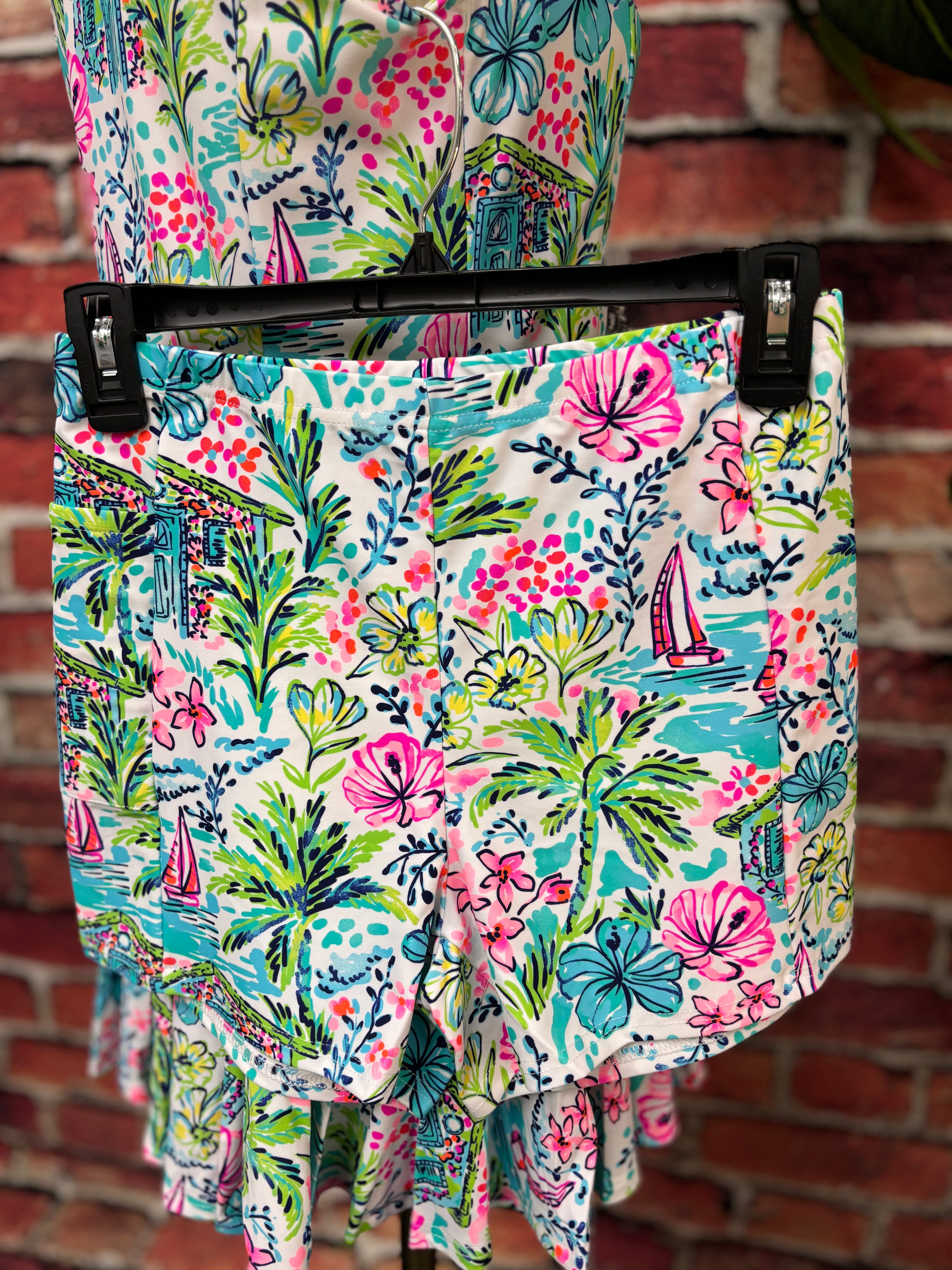 Coastal Cabana Swing Dress