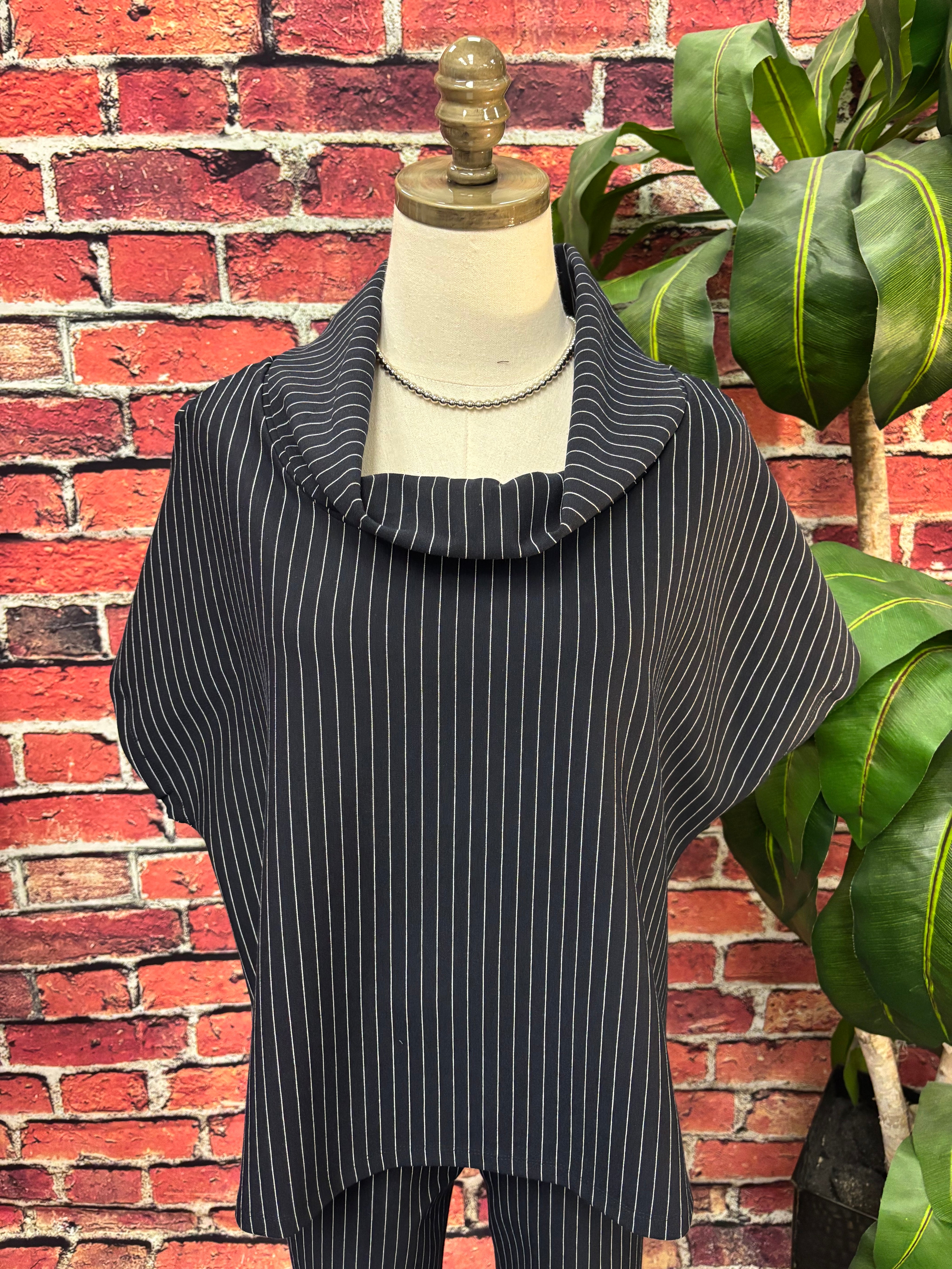 City Chic Pinstripe Set