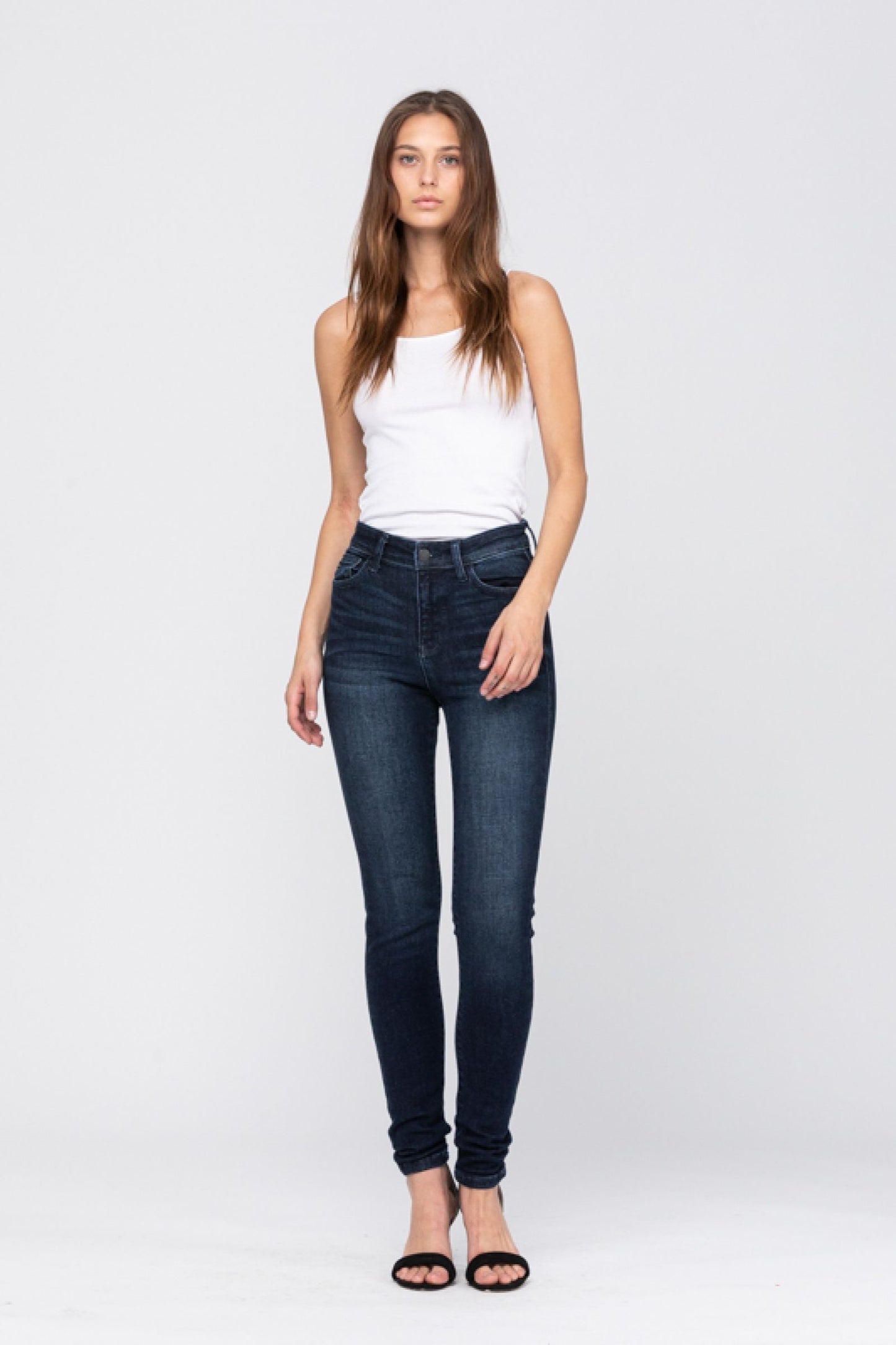 Judy Blue Hi Rise Super Dark Skinny Jean