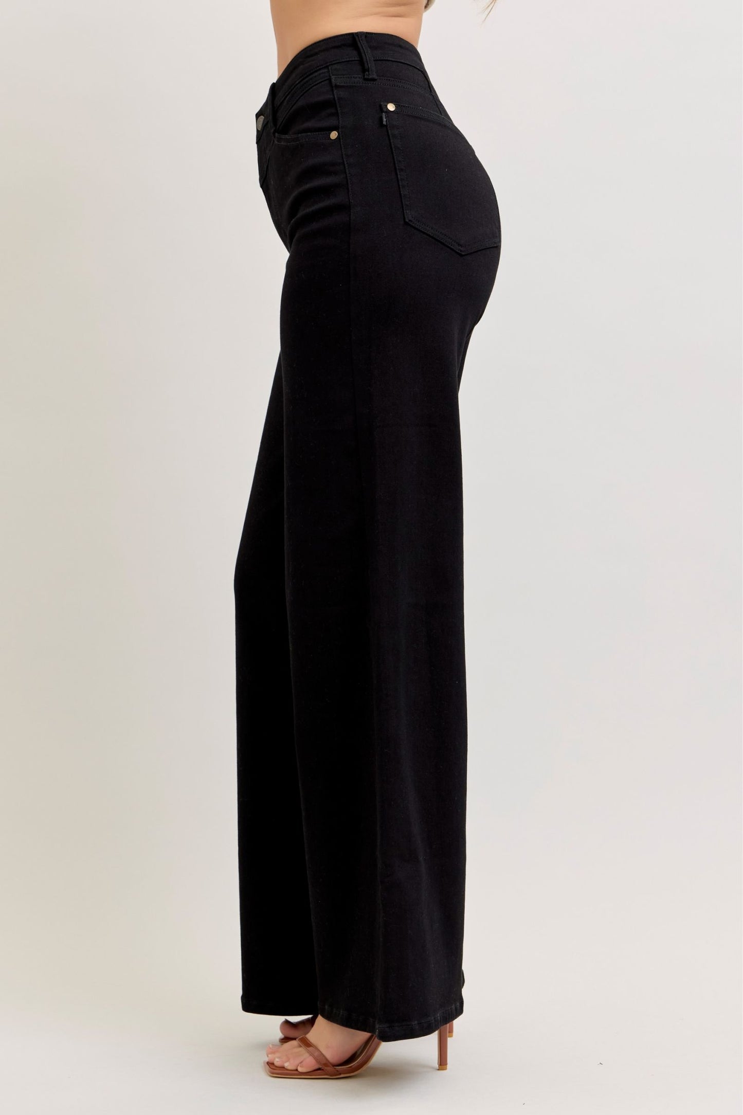 Judy Blue HW Retro Wide W/Front Yoke