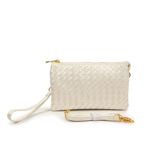 Kathy Woven 3 Compartment Handbag