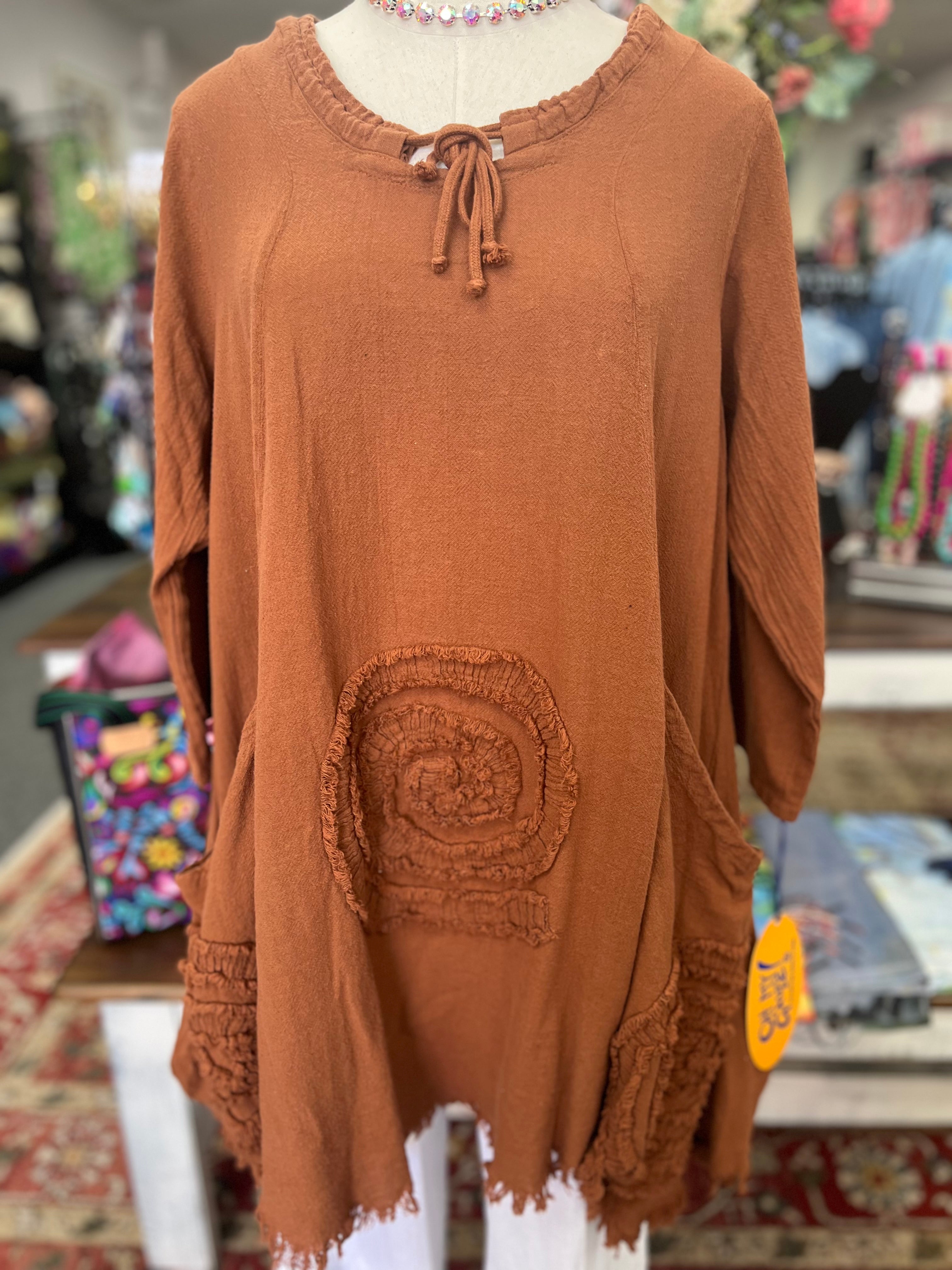 Oh My Gauze Circle Top *FINAL SALE*