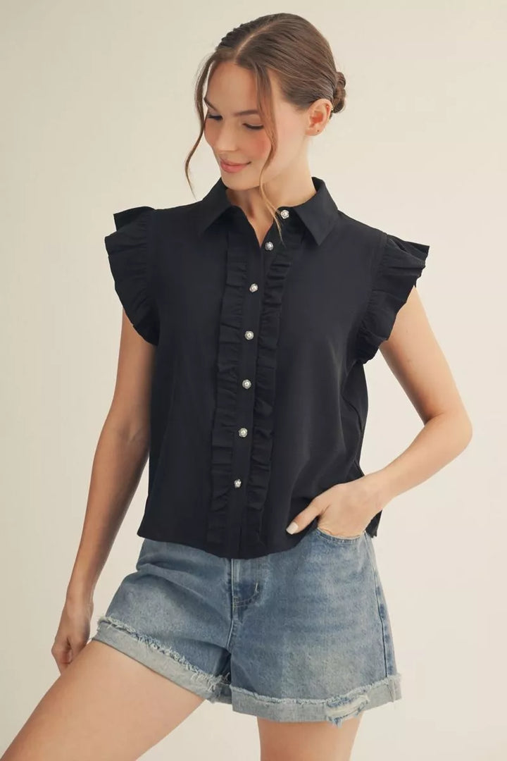 Roosevelt Ruffle Top
