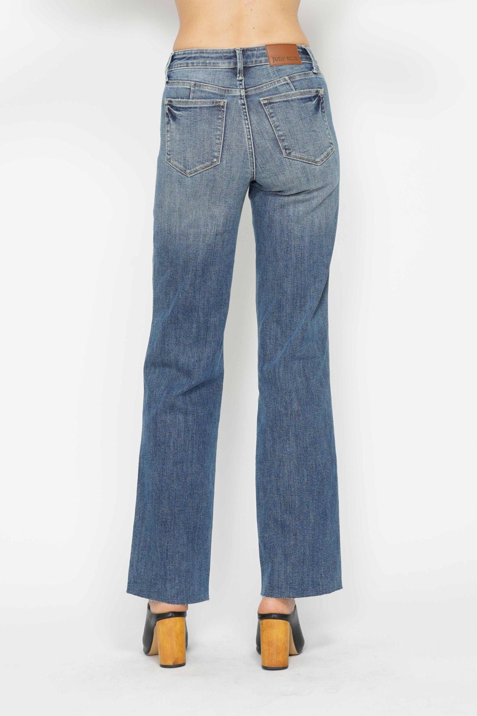 Judy Blue MR Tummy Control Vintage Straight** FINAL SALE **