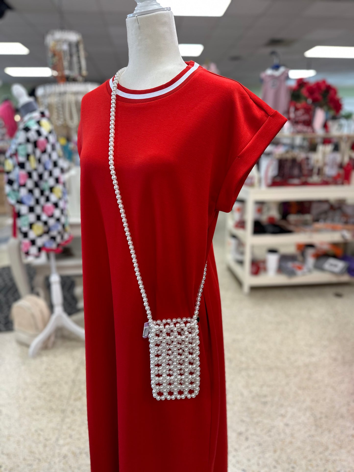 My Little Pearl Purse Necklace