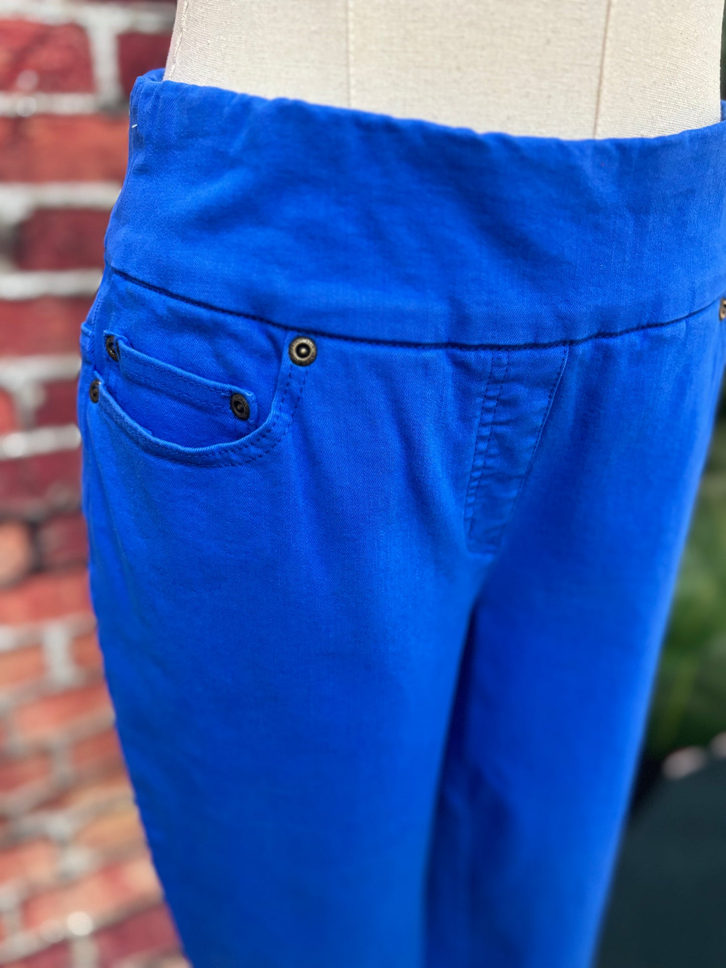 Pull On 5 Pocket Crop Pant