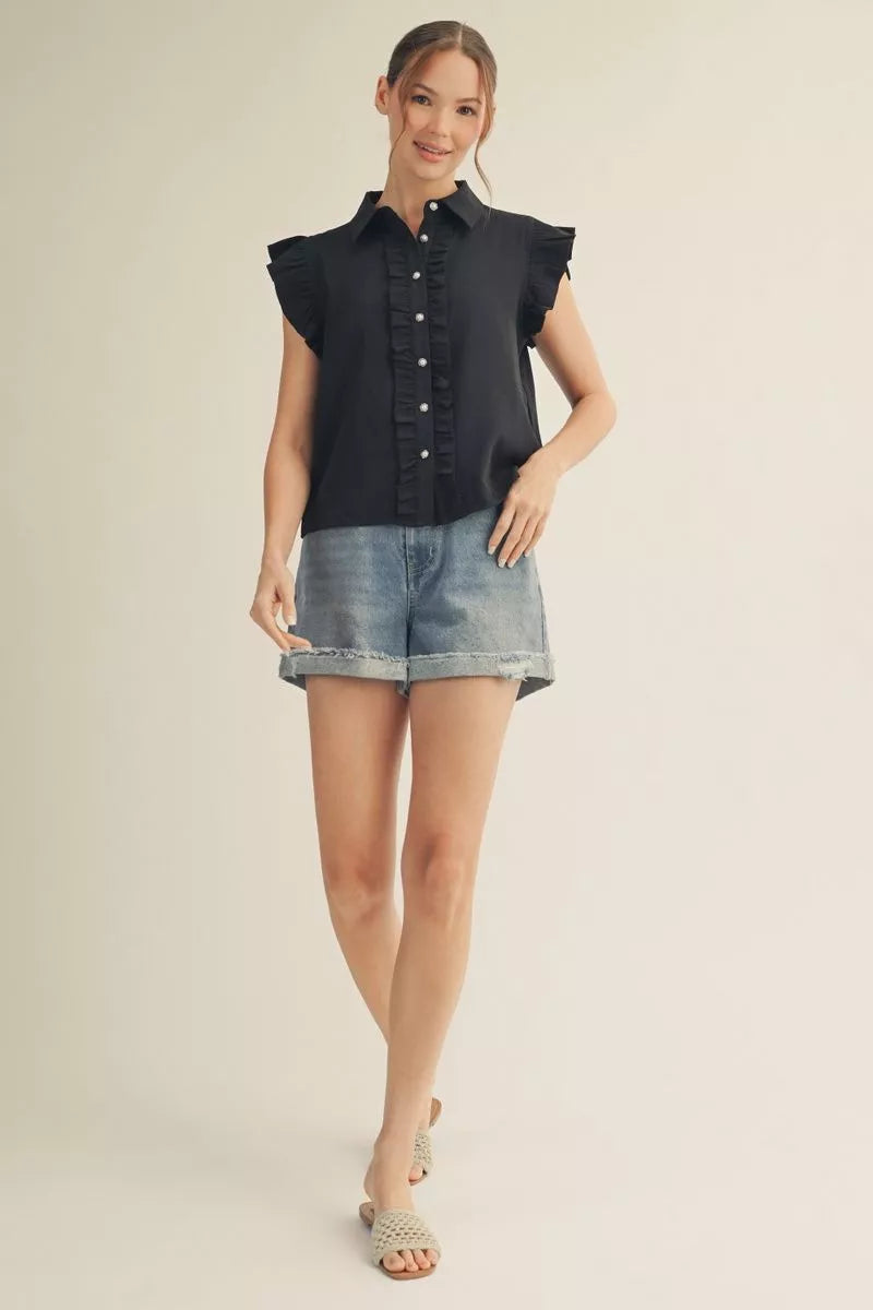 Roosevelt Ruffle Top