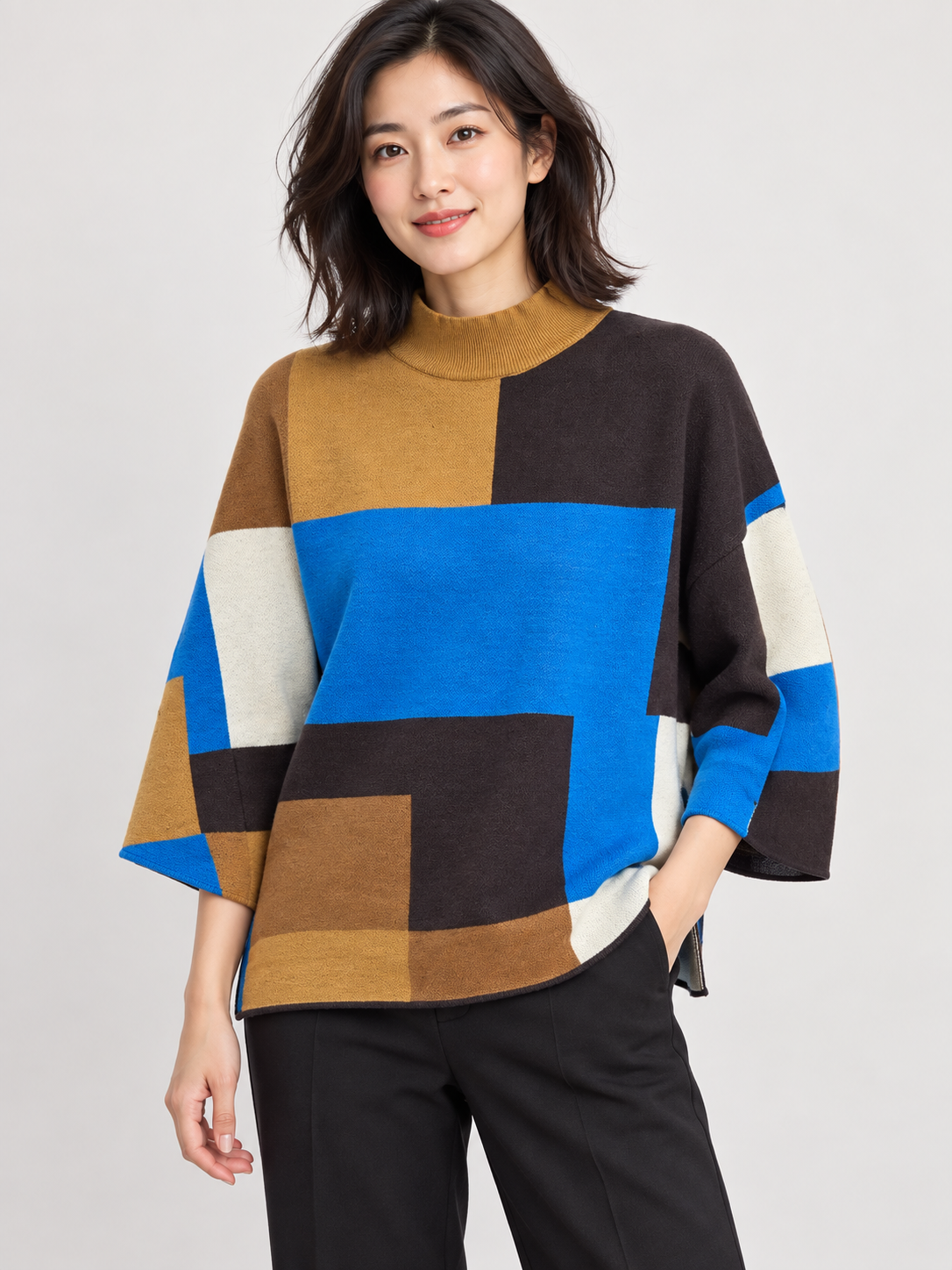Color Block Sweater