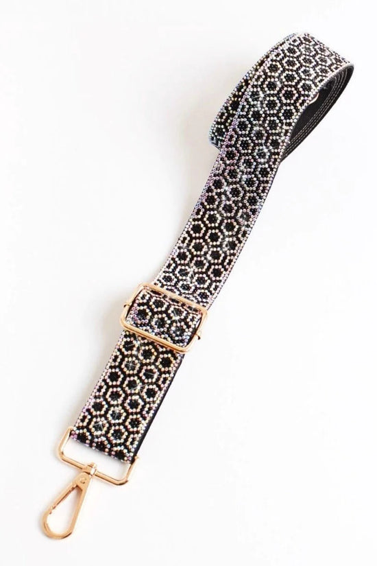 Sparkling Rhinestone Guitar Strap