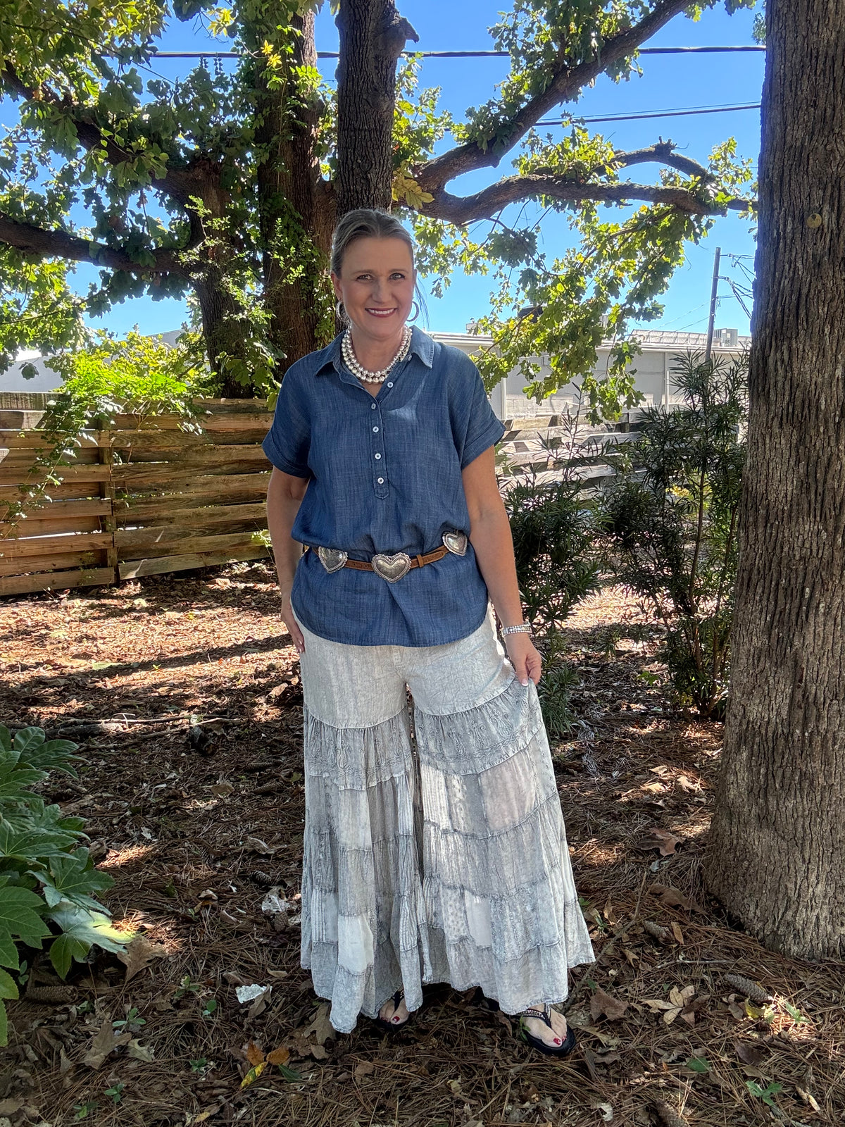 Boho Palazzo Pant