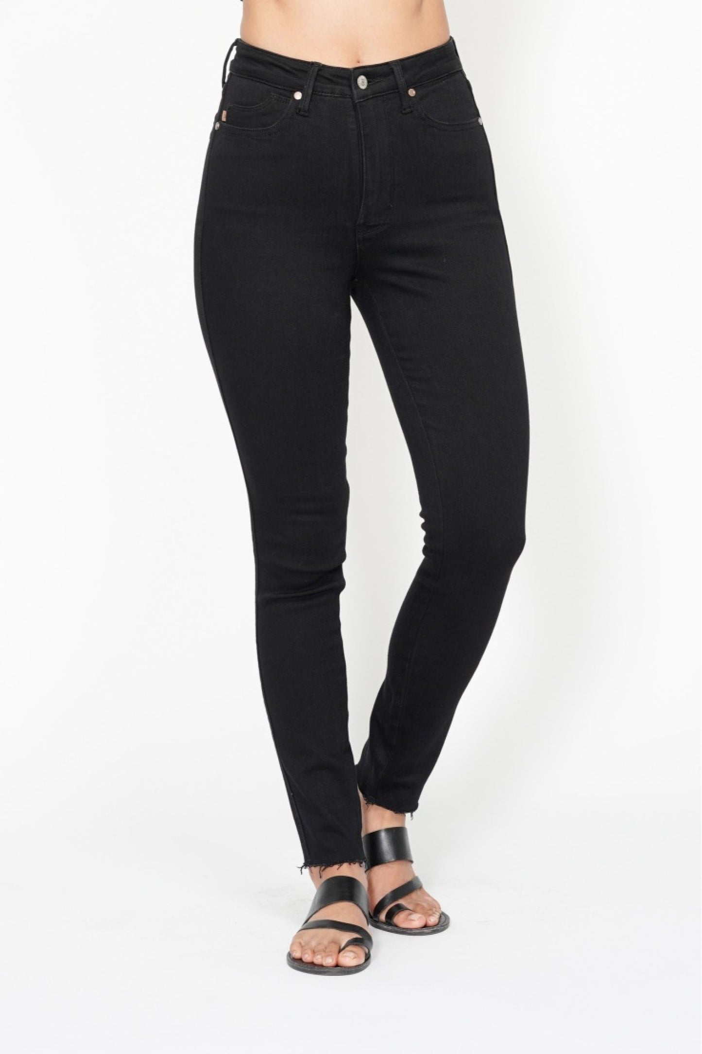 Judy Blue High Waisted Tummy Control Shield Pockets Skinny
