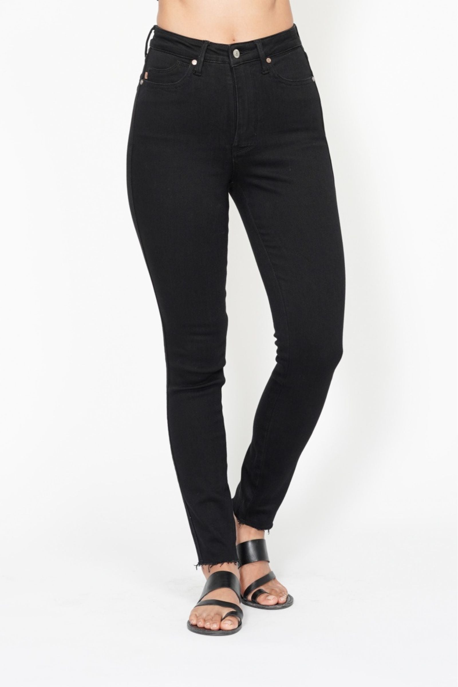 Judy Blue High Waisted Tummy Control Shield Pockets Skinny
