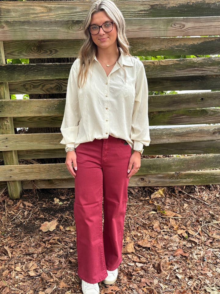 Wide Leg Crop