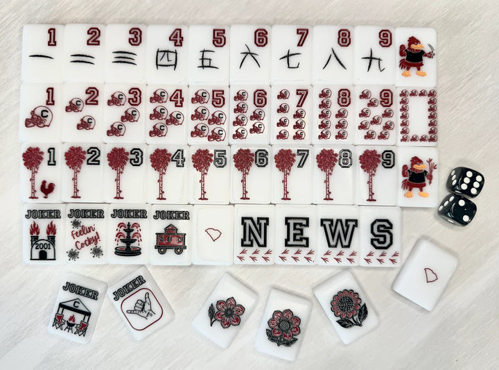 The Cocky Line USC Mahjong Collectors Set