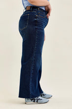 Load image into Gallery viewer, Judy Blue HW Retro Wide w/ Adjustable WB Tabs + Raw Hem
