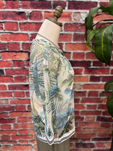 Load image into Gallery viewer, 3/4 SLV PRINTED NET TOP
