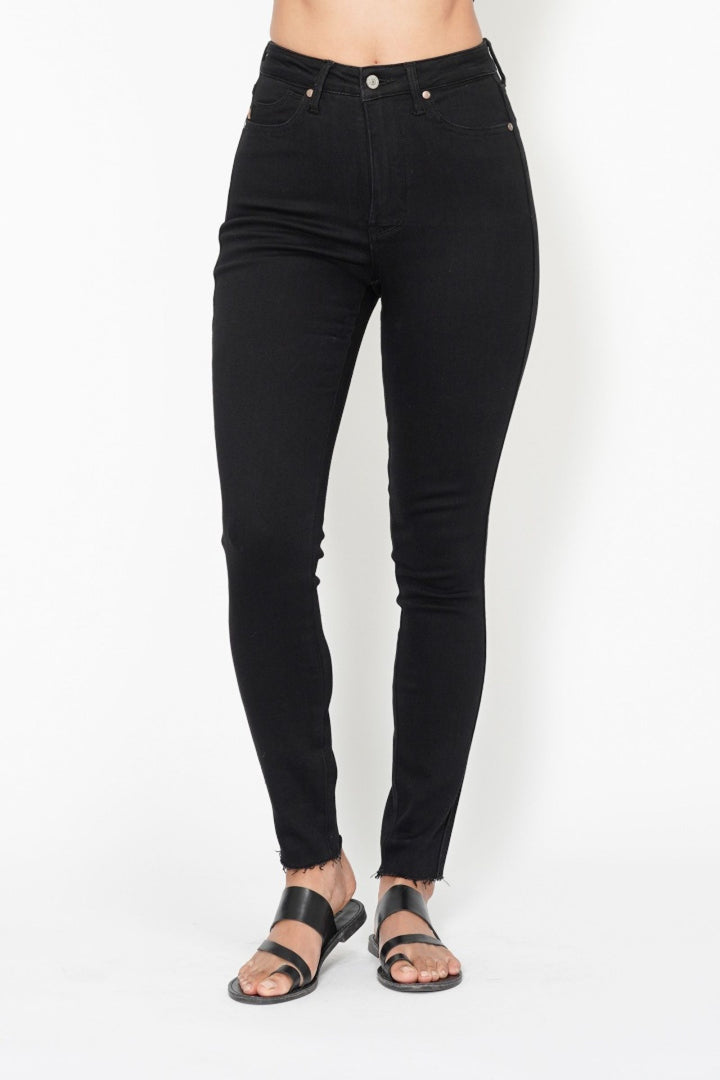 Judy Blue HIGH WAISTED TUMMY CONTROL SHIELD POCKETS SKINNY